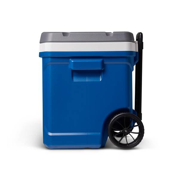 Igloo Indigo Blue Latitude 60 Roller Cooler - 34664 | Blain's Farm