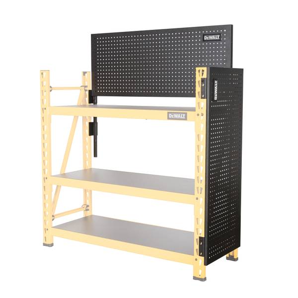 Dewalt 4-Foot Tall, 3 Shelf Industrial Storage Rack – Dewalt Shelving