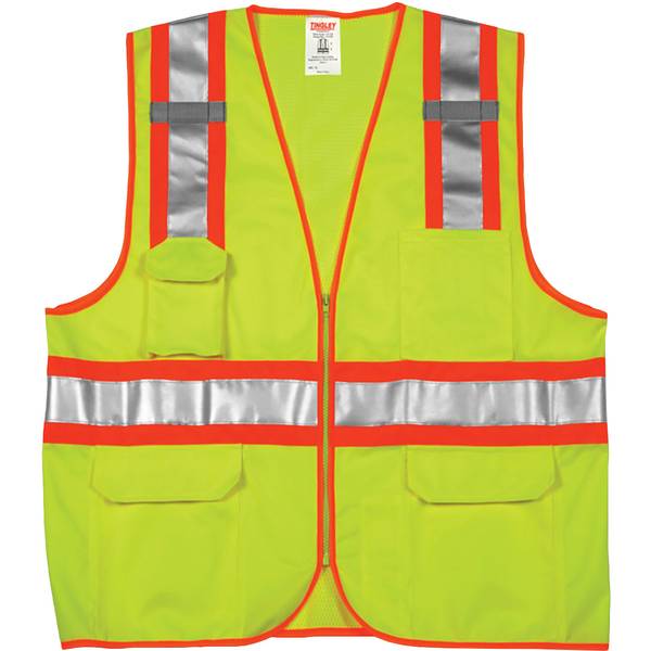 Photo of Men's Job Sight Class 2 Two-Tone Surveyor Vest
