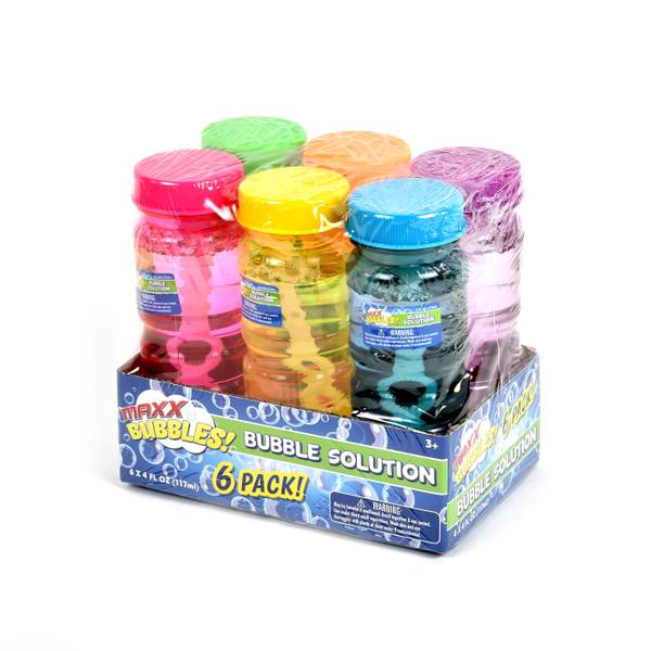 Maxx Bubbles 6Pack 4 oz Bubble Solution 101793 Blain's Farm & Fleet