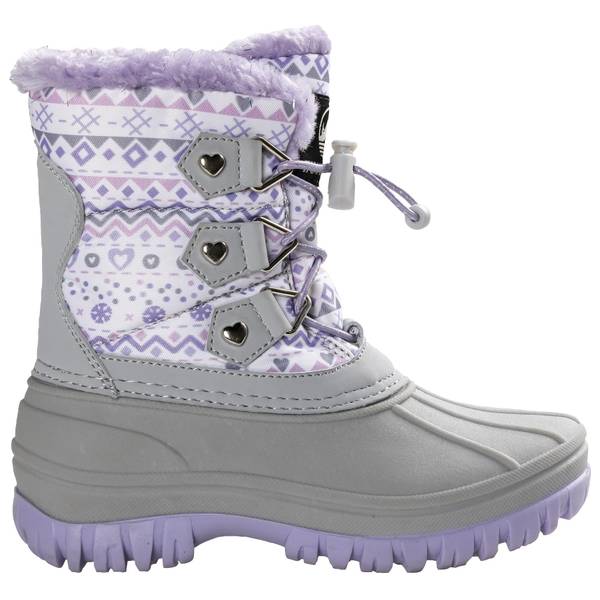 Tamarack Girl's Ice Princess Boots, Grey, 4 - NS-88878L-GRY-4 | Blain's ...