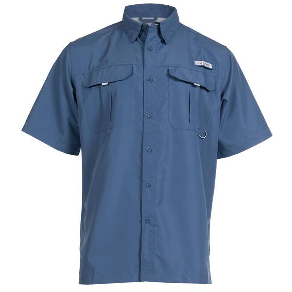 Habit Men's UPF 40+ UV Protection Long-Sleeve Fishing Shirt (Assorted  Colors)