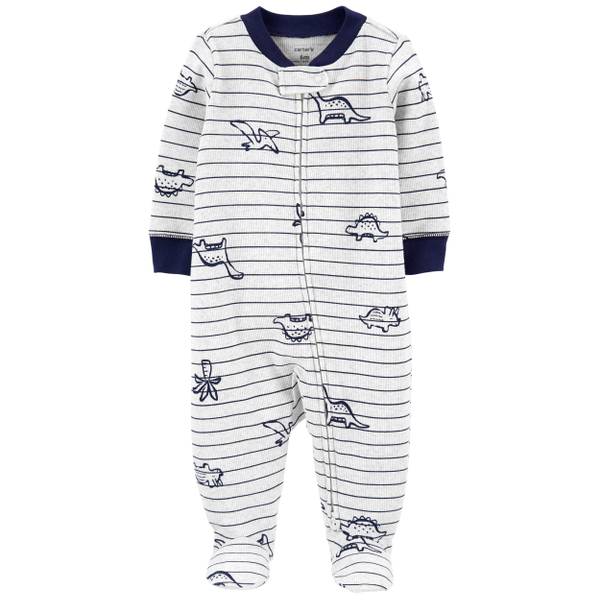 Photo of Infant Boy's Dinosaur 2-Way Zip Cotton Sleep and Play