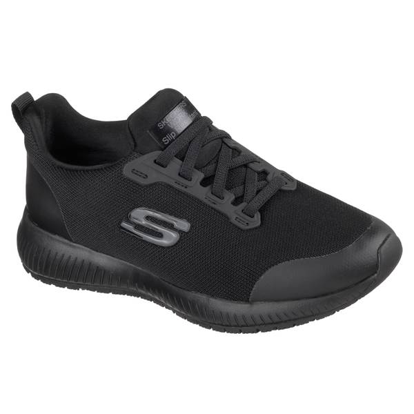 Skechers Women's Work-Squad Slip Resistant Shoes, Black, 7.5 - 77222 ...