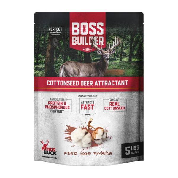 Boss Buck 5 lb Boss BuilderCottonseed Deer Attractant BBBLDRCTN