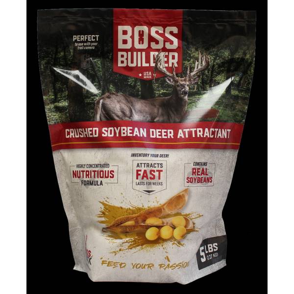 Boss Buck 5 lb Roasted Soybean Deer Attractant BBBLDRRSOY5LB