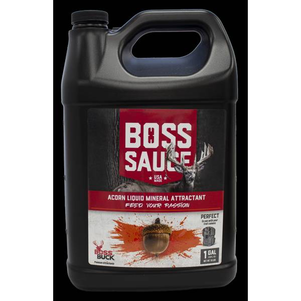 Boss Buck 1 Gal Boss SauceAcorn Liquid Mineral Deer Attractant BB