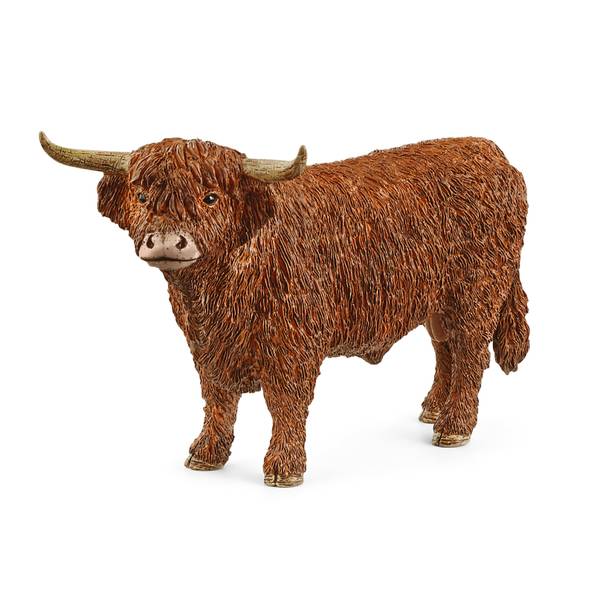 Schleich Farm World Highland Bull Toy
