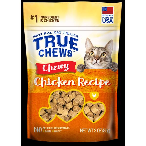 True Chews 3 oz Chewy Chicken Recipe Cat Treats 0084413 Blain's
