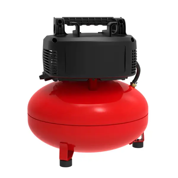 Compresseur d'air portable sans huile CRAFTSMAN, 6 gal, 150 lb/po², rouge  et noir CMEC6150
