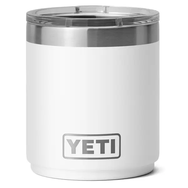 Rambler Lowball 10 oz Black Tumbler w/MagSlider Lid by YETI at Fleet Farm