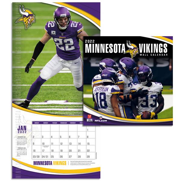 Mn Viking Schedule 2022 Lang Minnesota Vikings 2022 Mini Wall Calendar - 22998040568 | Blain's Farm  & Fleet