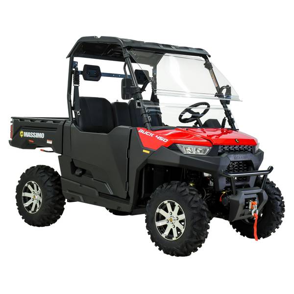 Massimo Motor Sports Buck 450 Red 4 Wheel Drive EFI UTV - U130450713 ...