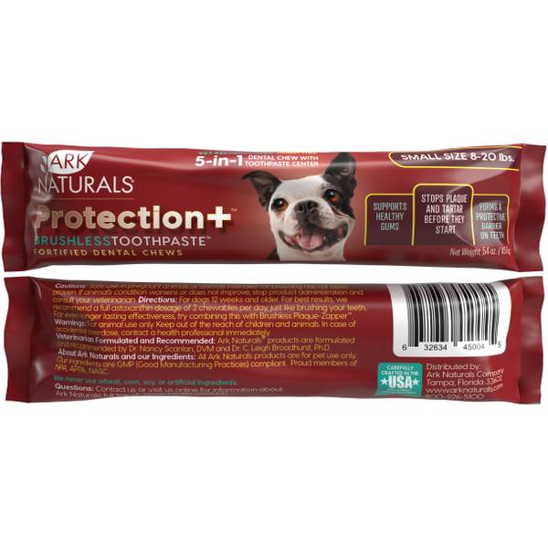 ark naturals brushless dog toothpaste