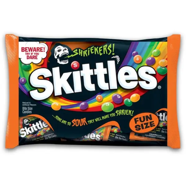 Skittles Bite Size Candies, Original, Fun Size - 10.72 oz