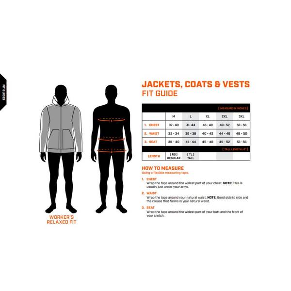 Work N' Sport Men's Flex Duck Hooded Jacket - YJ102KD9-M