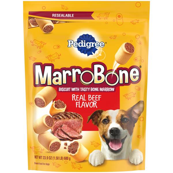 Photo of MARROBONE Dog Treats, 6 lb, Real Beef Flavor