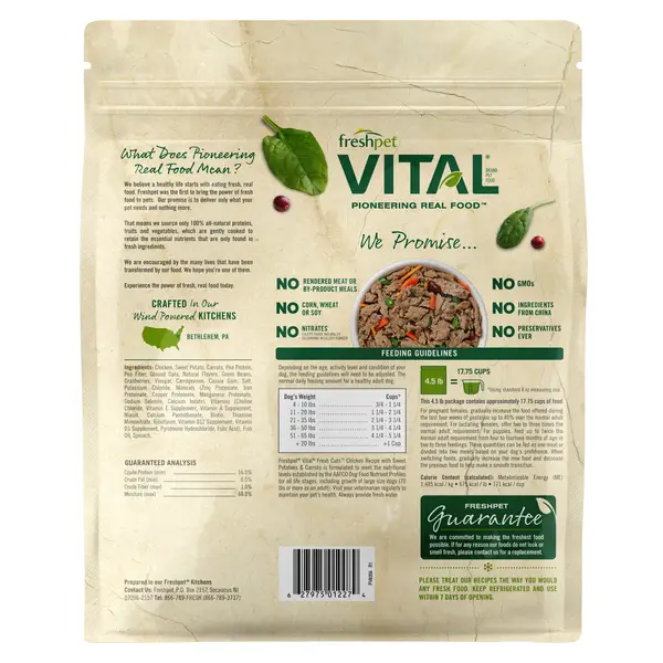 Freshpet hotsell vital reviews