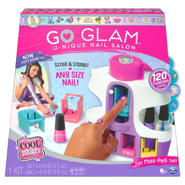 SPINMASTER Go Glam Nails Recharge Ass. Go Glam Nails Pack, assortiment  aléatoire