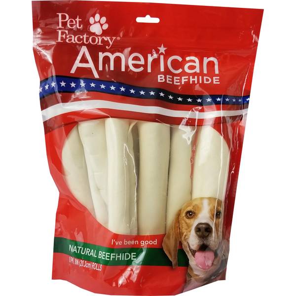 Pet Factory 8 Pack 8 9 American Beefhide Retriever Rolls 41 OFF