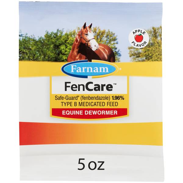 FenCare Safe-Guard (fenbendazole) 1.96% TYPE B Medicated Feed Equine ...