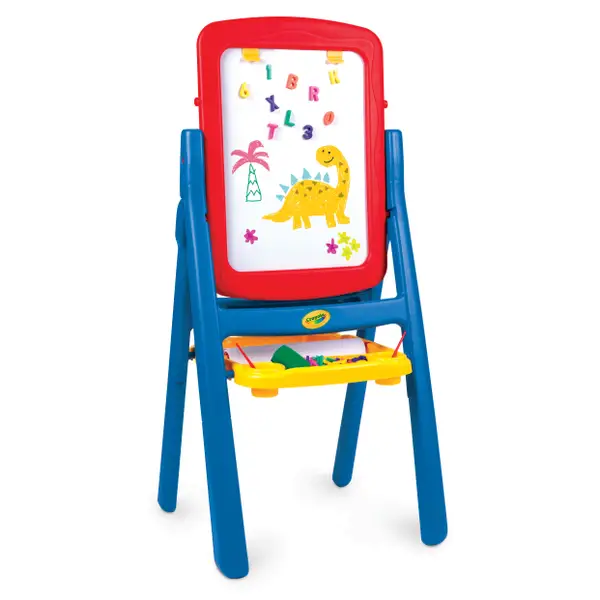 Crayola 2-Sided Easel Children's Creative Foldable Drawing Board 5033-01