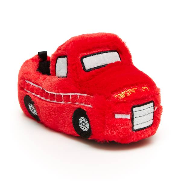 red truck slippers