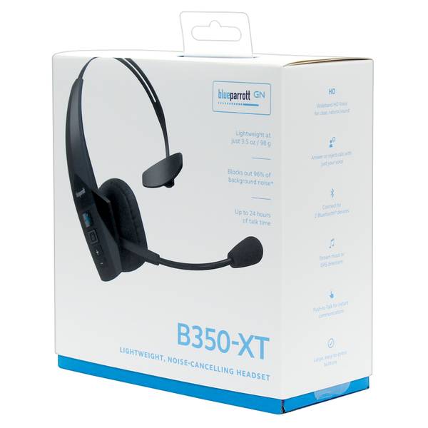 Blueparrott B350 XT Bluetooth Headset 192 01954 Blain s Farm