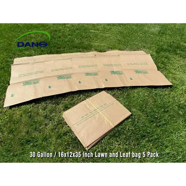 Dano 5-Pack Ecolo-Bag 30 Gallon Lawn & Leaf Bags