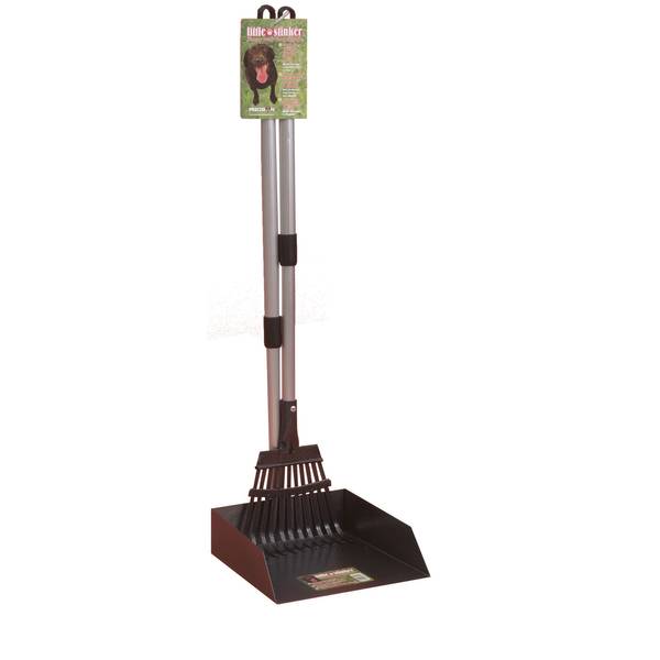 16 in. Large Scoop Upright Dustpan with Steel Handle (4-Pack)