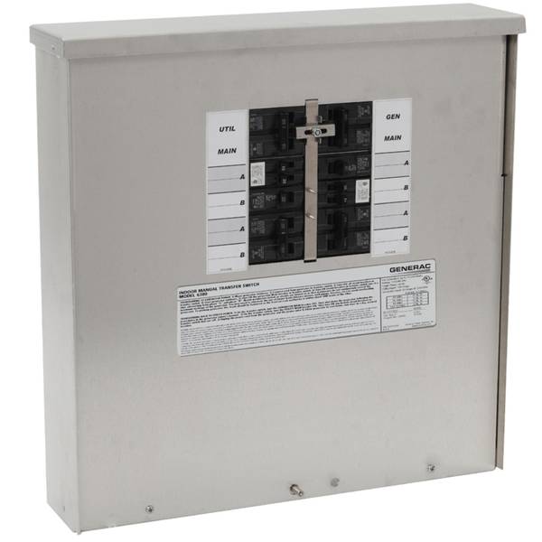 30A Manual Transfer Switch - Champion Power Equipment