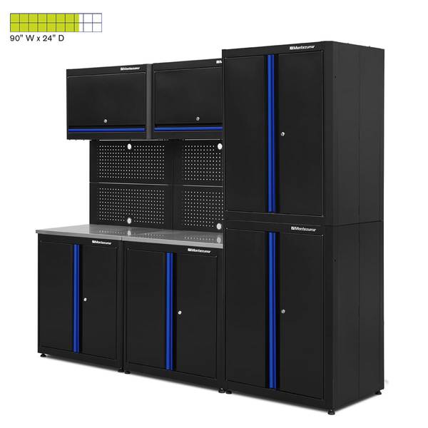 Photo of Standard 8-Piece Garage Storage Combo