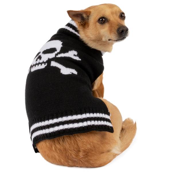 Simply Dog Skull and Bones Pet Sweater 22116052 Blain's Farm & Fleet