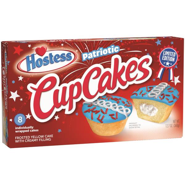Hostess Patriotic Cupcakes 567598 Blain's Farm & Fleet