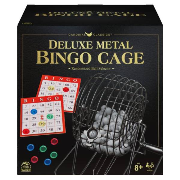 Deluxe Wire Cage Bingo Set 