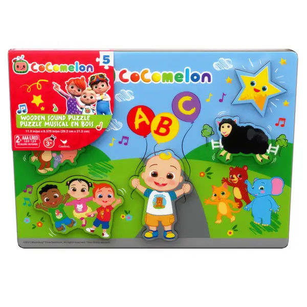 Cocomelon Cartoon 3 Pack of 24 pc Jigsaw Puzzles 