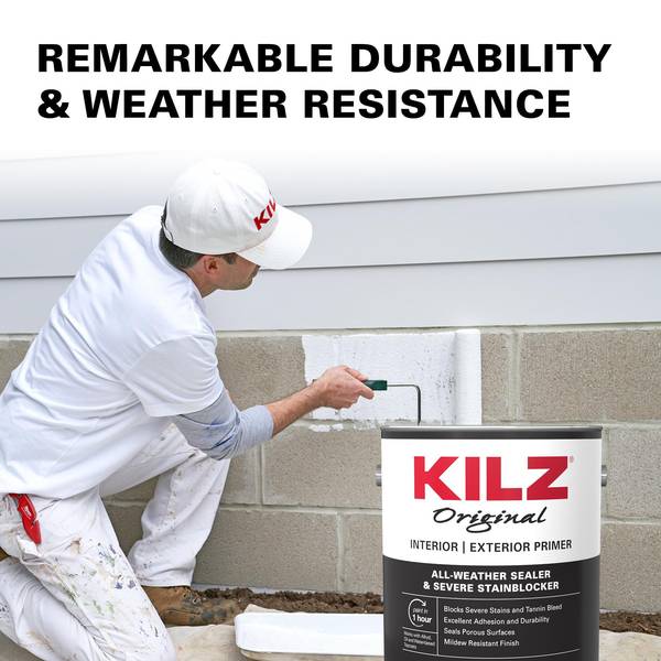 KILZ 1 Quart Original Interior/Exterior Oil-Based Primer - 10084