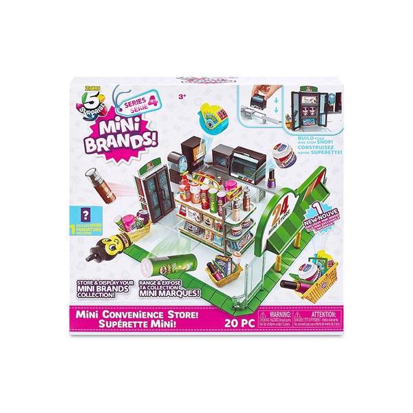 zuru, Toys, Mini Brands Series 2 Mini Mart Tiny Store Playset Nib With 4  Mystery Surprises