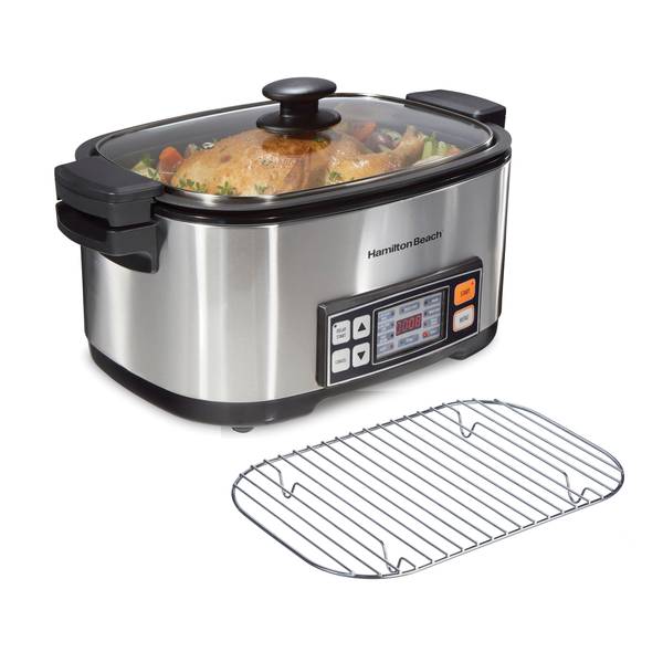 Hamilton beach 1.5 quart multi cooker hot sale