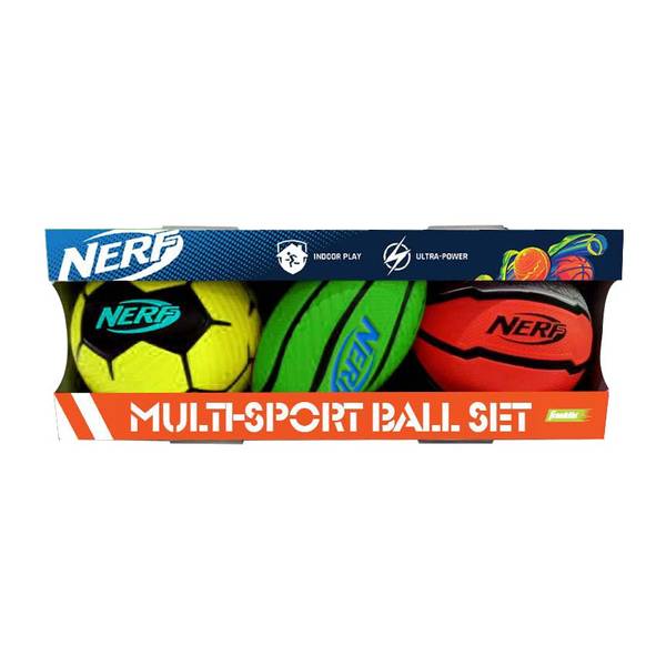 Nerf Mini Foam Sports Ball Set
