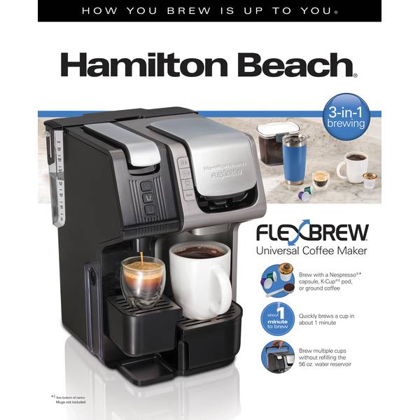Hamilton Beach FlexBrew Universal Coffee Maker