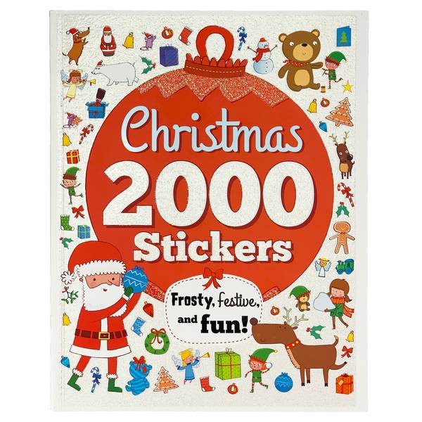 Cottage Door Press 2000 Stickers Christmas Activity Book