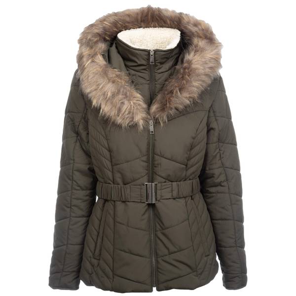 women's below zero hooded winter coat