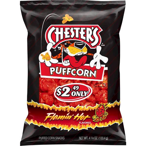 Cheetos Flamin' Hot Smoky Ghost Pepper Puffs, 7 oz 