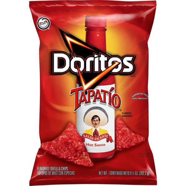Doritos Flamin' Hot Nacho Flavored Tortilla Chips 9.25 Oz, Snacks, Chips &  Dips