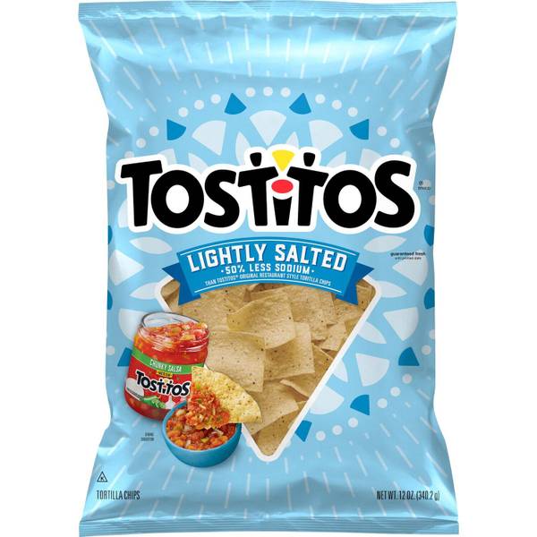 UPC 028400518000 product image for Tostitos 12 oz Light Salt Restaurant Tortilla Chips | upcitemdb.com