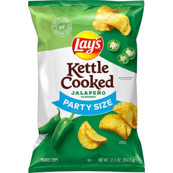 Lay's 12.5 oz Kettle Jalapeno 52838 Blain's Farm & Fleet