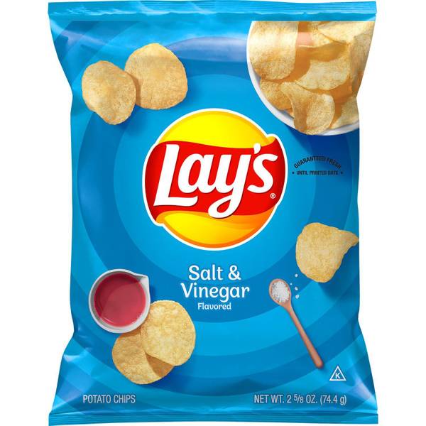 Lay's 2.625 oz Salt & Vinegar - 32385 | Blain's Farm & Fleet