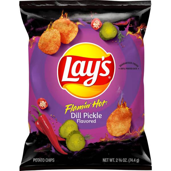 Lay s 2.625 oz Flamin Hot Dill Pickle 32601 Blain s Farm Fleet