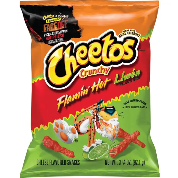Cheetos Crunchy Flamin' Hot Sweet Carolina Reaper 8.5oz : Snacks fast  delivery by App or Online